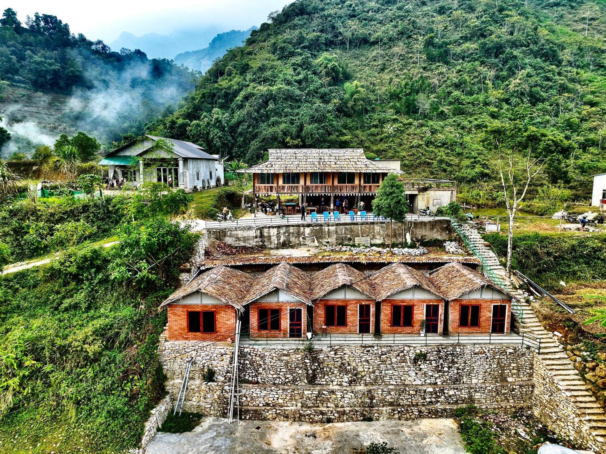 Du Gia Cozy Homestay & Tours Làng Cac Exterior foto